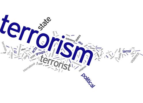 Terrorism (Abstract Text Wallpaper)