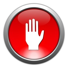 Obraz premium Button Stopp