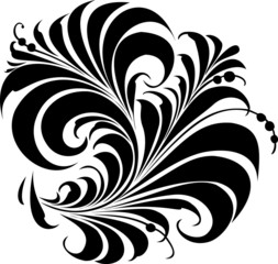 Russian traditional ornament 