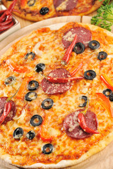 Tasty pizza