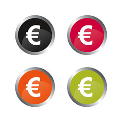 PIcto argent euro - Money Icon