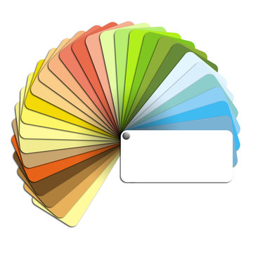 Colour chart - Spring type