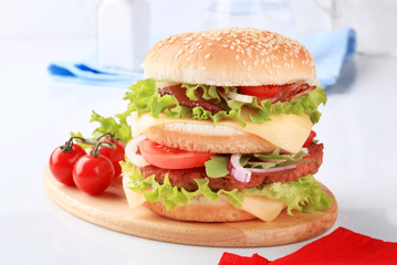 Double burger