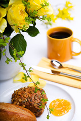 yellow breakfast