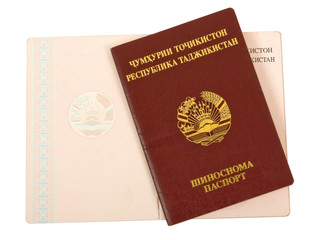 Tajikistan passport