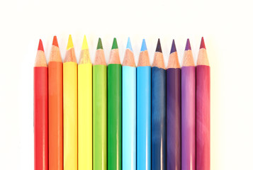 color pancil rainbow