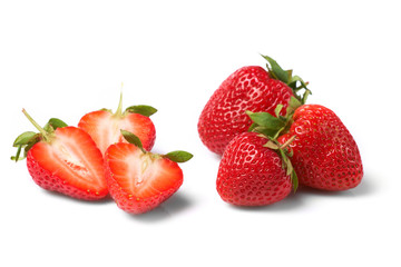 Fresh and tasty strawberries