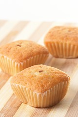 Tasty vanilla cakes