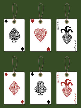 Playing Card Tags