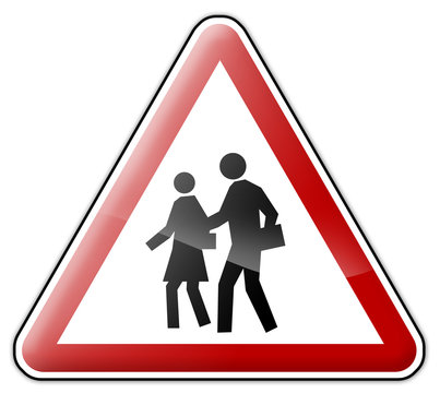 Warning Sign "School Children"