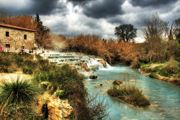 Saturnia (Italy) - Hot geothermal springs