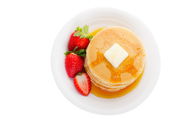 Pancakes top view