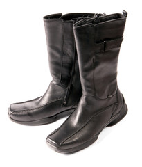 Modern winter female boots