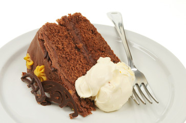 Cake and cream