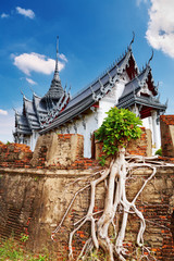 Obraz premium Sanphet Prasat Palace, Thailand