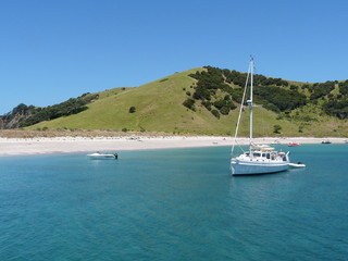 Plage de la Bay of Islands, Nouvelle-Zélande
