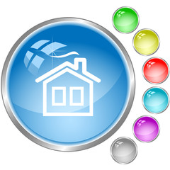 vector icon of home