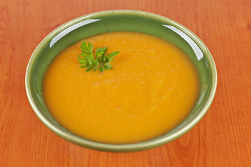 Cream of carrot soup