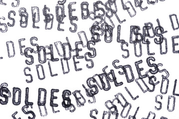 soldes,texte,tampon,période