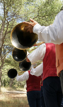 Joueurs de cor