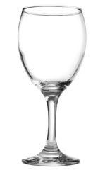 Empty wine glass