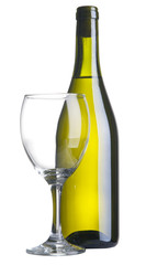 Bottle of white wine