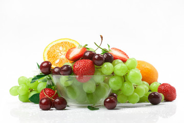 Still-life of fresh fruit