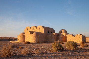 desert castle in Jordan