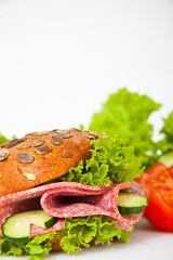 Salamibrötchen