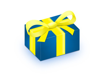 Giftbox isolated on white
