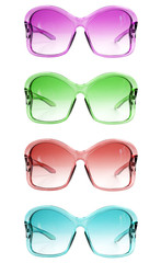 Colored sunglasses