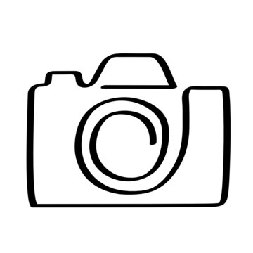vector icon of camera