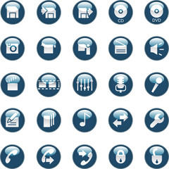 Web and internet icons