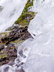 Wasser und Eis