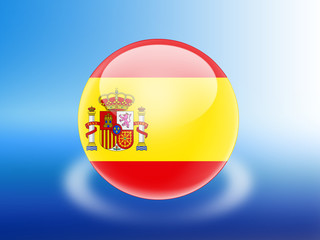 Obraz premium bandeira da Espanha