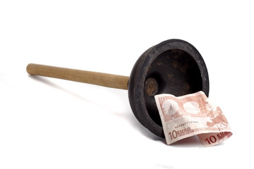 The air eliminator and banknote.