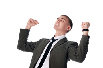 The young successful businessman