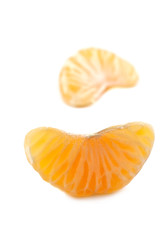 Parts of tangerine