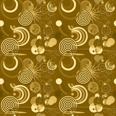 Seamless brown abstract background