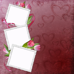 Lovely frame for Valentine's day
