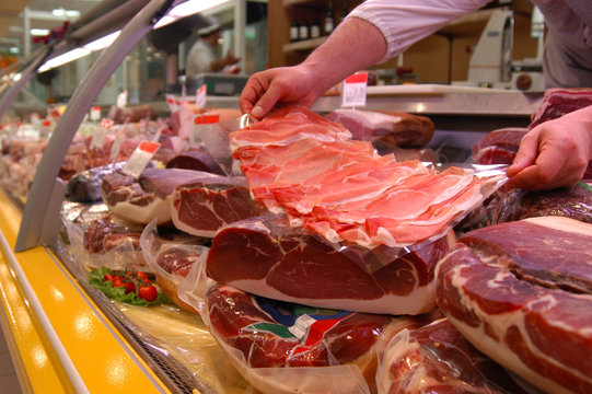 Bancone dei salumi