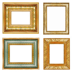 great set of golden frames