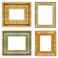 great set of golden frames