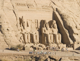 Abu Simbel from Lake Nasser