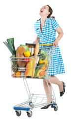 Happy shopper
