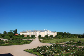 Fototapeta na wymiar Rundale palace, Latvia