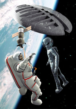 alien space encounter