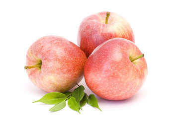 red apples