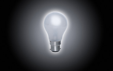 Glowing lamp