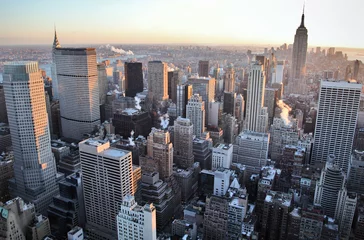 Badkamer foto achterwand New York skyline © Stuart Monk